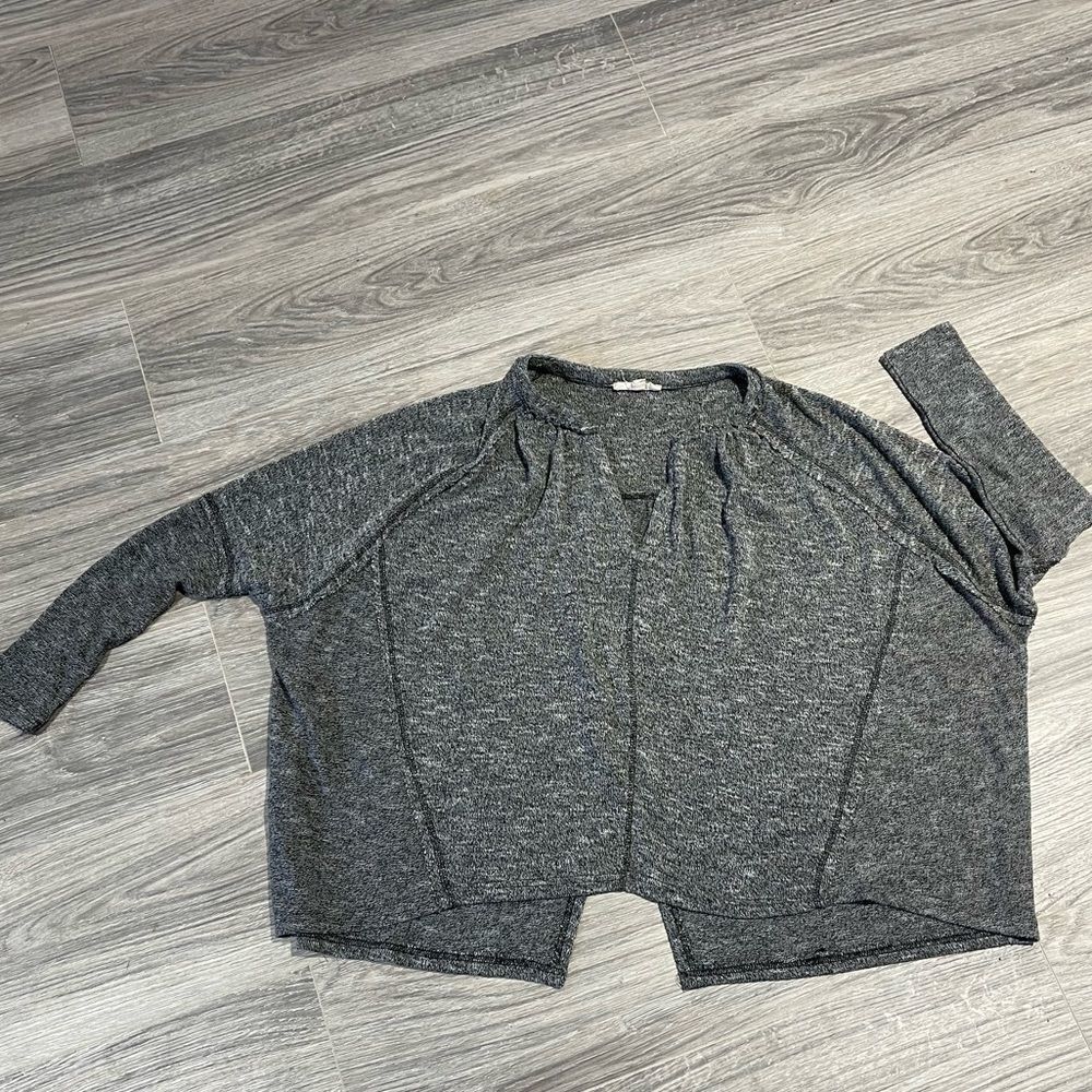 KyeMi comfy sweater with slit in the back